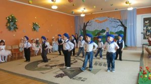 Танец морячков, детский сад, 8 марта