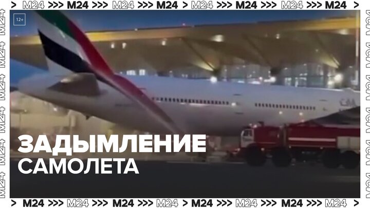 Задымление самолета произошло в аэропорту Пулково в Санкт-Петербурге - Москва 24