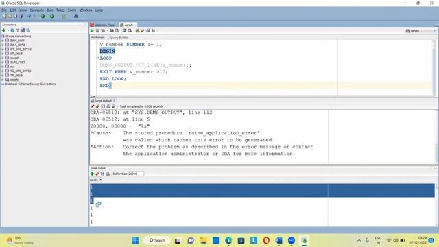PLSQL Iterative Statements | Simple Loop | While Loop | For Loop | VARAHI IT смотреть онлайн