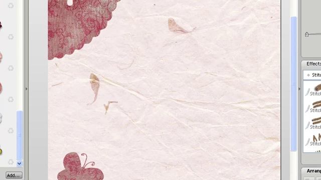 Digital Scrapbooking Tutorial - Cutting Techniques смотреть онлайн