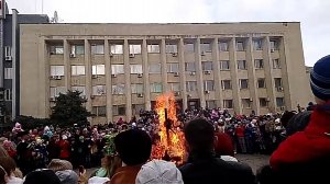 Крым, Красноперекопск 2018. Масленица 