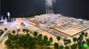 Макет Якутской ГРЭС-2