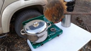 Плита газовая туристическая Tourist Duet TW-030