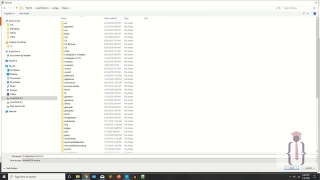 Downloading and installing the Codeigniter 4 | Configure Codeigniter 4 | setup Codeigniter 4 | ci4
