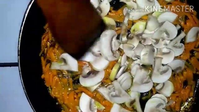 Куриный суп с грибами шампиньонами за 30минут!