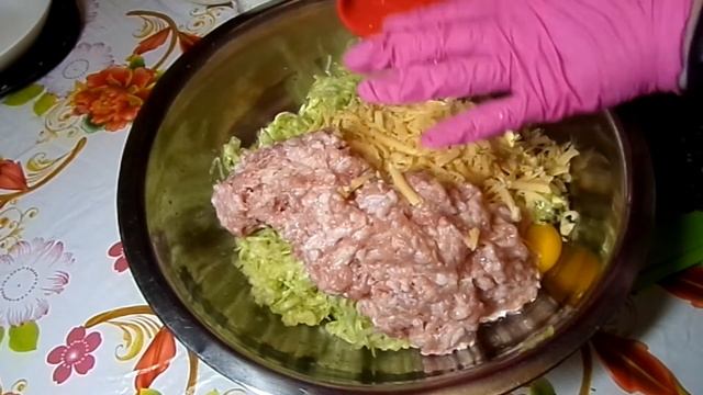 Запеканка из кабачков с фаршем. Нереально вкусно!