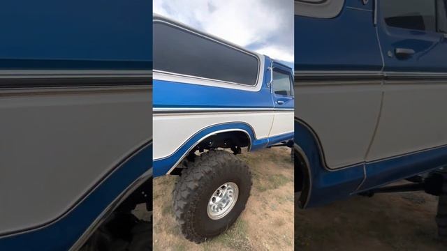 1978 Ford Bronco - Bahama Blue - National Bronco Show - Category Winner