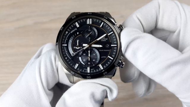 Многоуровневый циферблат / Casio Edifice EQS-600DB-1A9 смотреть онлайн