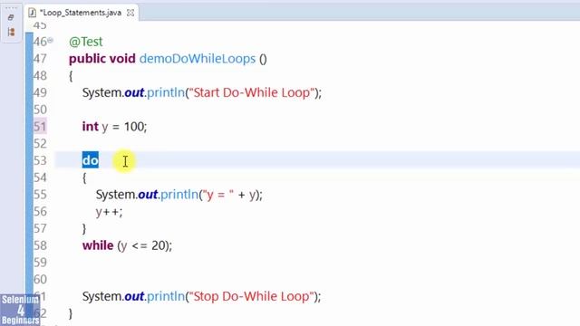 ✔ How To Use A Java Do-While Loop | (Video 27)