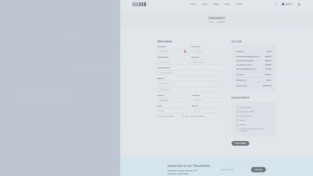 Olson - Fashion Boutique Bootstrap Template | Fashion Boutique Website Template смотреть онлайн