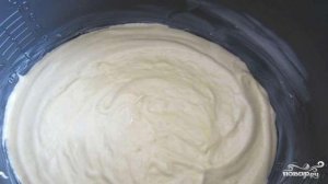 Пирог с яблоками в мультиварке Поларис