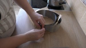 как использовать металлическое кольцо для выпечки/раздвижное кольцо для тортов