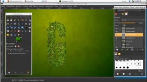 GIMP - Gras Text TuT [Deutsch] / (Part 2)