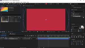 Красивый мультяшный переход в After Effects  - Adobe After Effects tutorial