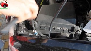 Установка упоров капота (амортизаторов) на Nissan Nissan Pathfinder 3 R51 (www.upora net)