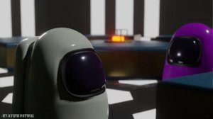 Among us 3d animation