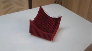 Подарок на 8 марта. Сердечко 3D из картона своими руками.