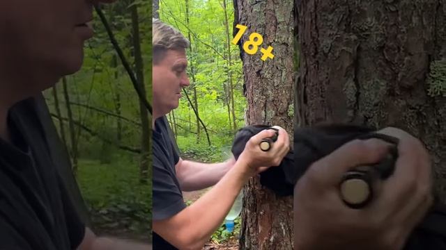 Лайфхак. Как открыть бутылку без штопора!!! смотреть онлайн