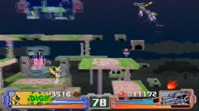 Digimon Rumble Arena Walkthrough Part 1 [1 of 2]: Renamon Gameplay смотреть онлайн