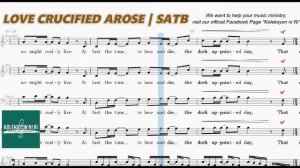 Love Crucified Arose | SATB | Piano