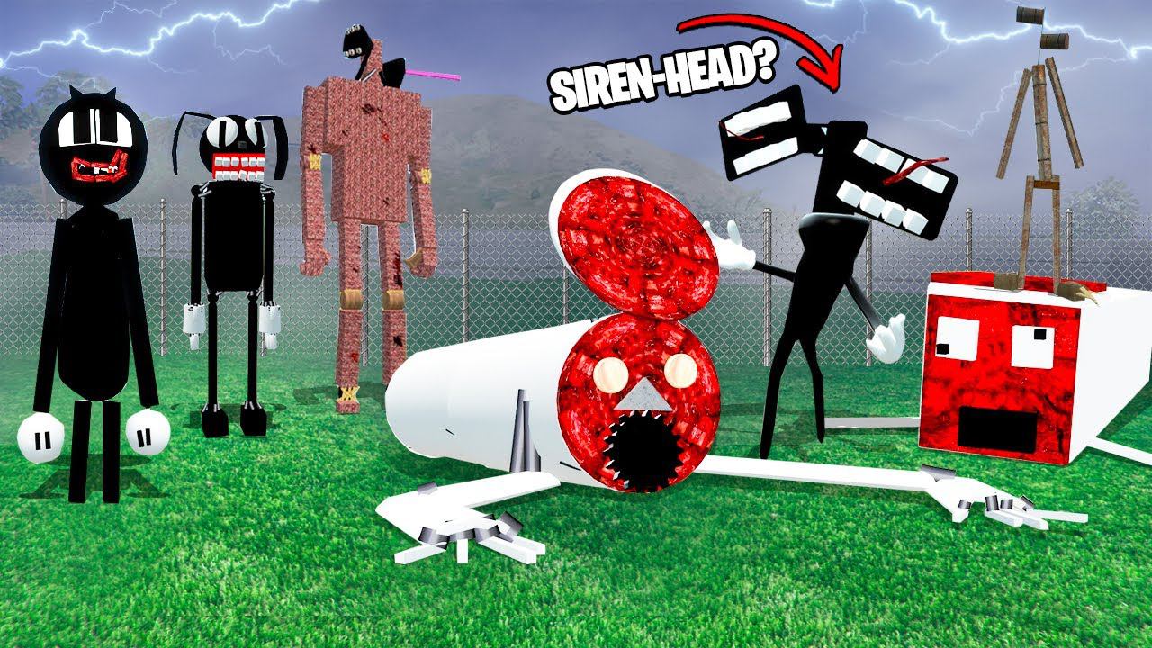 ПЛОХИЕ МОНСТРЫ ТРЕВОРА ХЕНДЕРСОНА! СИРЕНОГОЛОВЫЙ, МОСТОВОЙ ЧЕРВЬ И