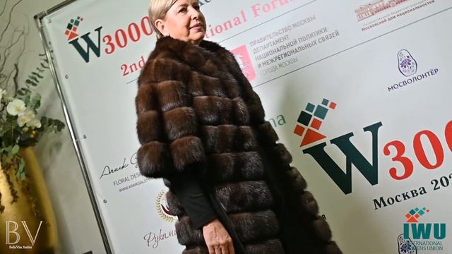Показ премиальных мехов бренда BellaVita известного дизайнера Виктории Зубаревой.