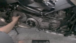 1 Installation of Dr.Pulley V302002 & SR3018 26gr in BMW C650GT