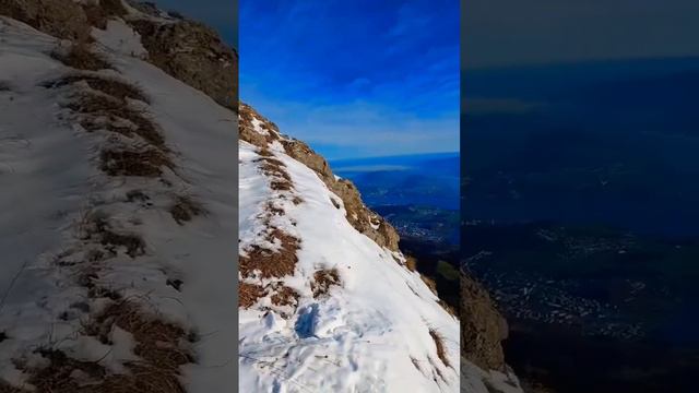 🌍 Швейцария🇨🇭гора Пилатус — это горный массив, возвышающийся над Люцерном в центральной