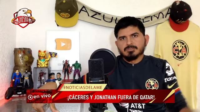 Noticias 11 de Noviembre 🚨AGUSTIN MARCHESIN ⏳ROGER MARTÍNEZ ❌CÁCERES- Noticias Club América