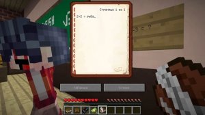 ? ДЕВУШКА ВАМПИР И НУБ В МАЙНКРАФТ ШКОЛА! Дети вампиры 4 серия