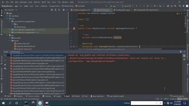 DefaultLenientConfiguration$ArtifactResolveException Could Not Resolve All Files For Configuration