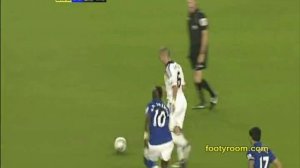 Everton 1-2 Chelsea Carling Cup FootyRoom.com