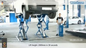 Ножничный подъемник NUSSBAUM JUMBO LIFT для автосервиса