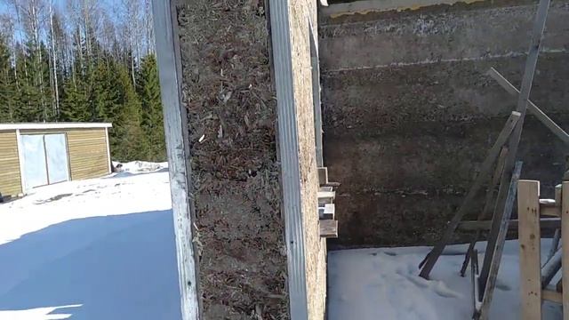 Монолитный арболит апрель