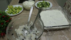 Cуши торт с красной рыбой. Пошаговый видео рецепт. | Sushi cake with red fish