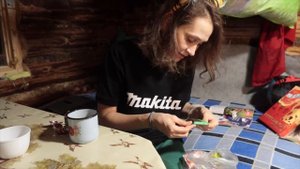 Новый год в Лесной Избе. Уехали целой семьей в тайгу