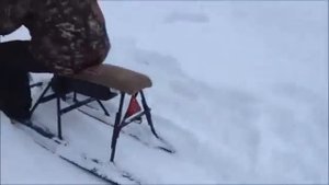 Снегоходная приставка к культиваторам Нева МК-100/200