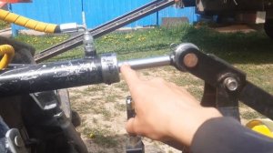 Косилка fm 120 с Японским мини тракторм.(1)