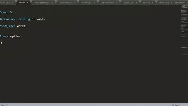 Chapter 13: JAVA TUTORIAL | JAVA BASIC | LEARN JAVA | You Know What Is Keywords In Java (English)