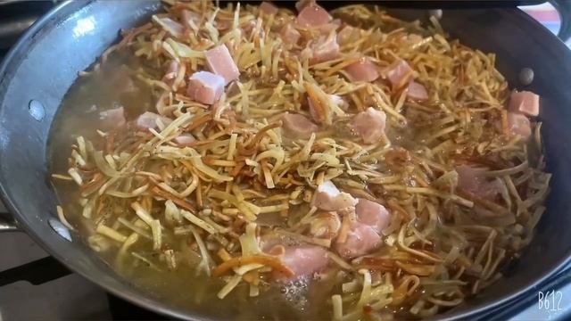 Жареные макароны с куриной грудкой смотреть онлайн