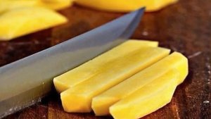 АРОМАТНЫЙ КАРТОФЕЛЬ ФРИ В ДОМАШНИХ УСЛОВИЯХ РЕЦЕПТ В ДУХОВКЕ