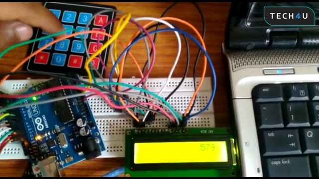 ARDUINO BASED CALCULATOR USING 4*4 KEYPAD AND LCD DISPLAY 16*2 смотреть онлайн