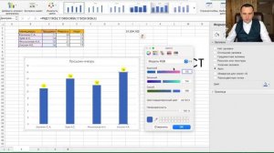 Научу как сделать диаграмму в excel для начинающих
