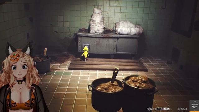 СТРЁМНЫЕ повара и их клиенты! Little Nightmares #2 Прохождение [ VTuber витубер ] смотреть онлайн