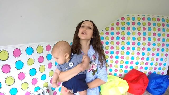 Развитие в 3 месяца - эмоции, слюни, держим голову и другое :) смотреть онлайн