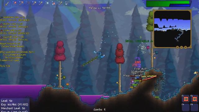 N Mod Terraria 1.2 RPG Lets Play Part 47!: CAVERNS смотреть онлайн