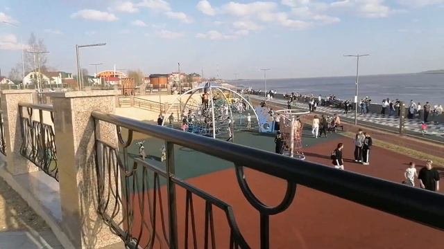#Нижневартовска/Обновленная набережная Оби/май 2023г.