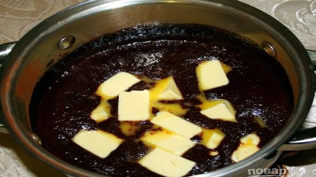 Колбаска из печенья с какао