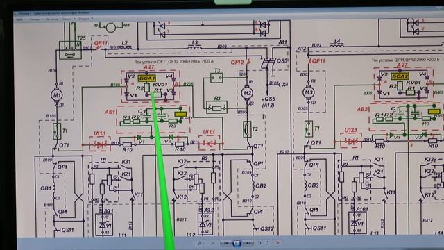 Схема РТ. Рекуперативное торможение на электровозе 3эс5к