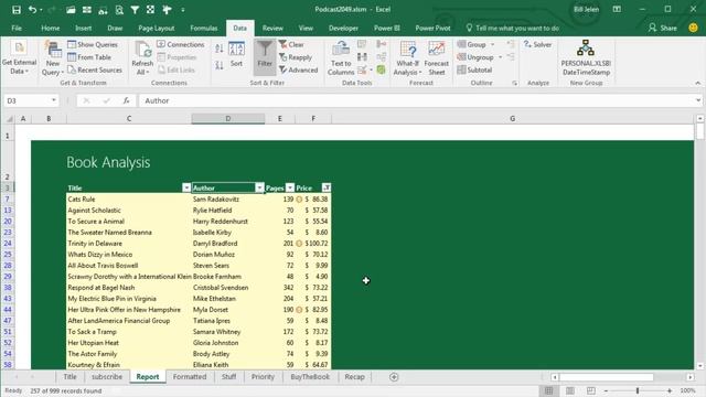 Excel Sorting Sorcery - Sort or Filter by Icon in Excel - Episode 2049